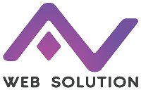 AV Web Solution Logo Created by AV Web Solution